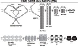 Portamaletas lateral Himalayan 450 (24>) MONOKEY®