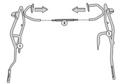 Portamaletas lateral mk bmw.rgs.850/1100/1150.94>01/94>99/00