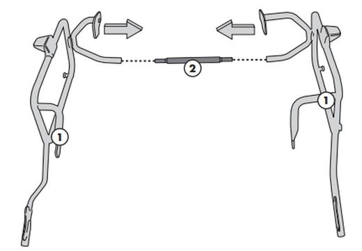 Portamaletas lateral mk bmw.rgs.850/1100/1150.94>01/94>99/00