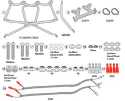 Portamaletas lateral honda.cb 125 f  2021> givi pl1184 (precisa sr1184)