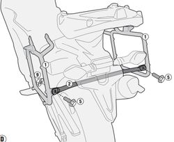 Portamaletas lateral mk Honda CB 500 X (13 > 18)