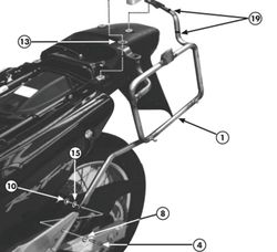 Portamaletas lateral H.XL 650 V Transalp 00>07