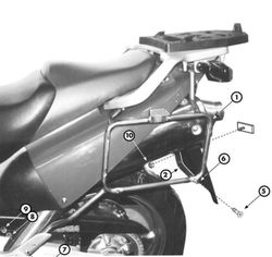 Portamaletas lateral mk Honda XL 1000 V Varadero / ABS (03 > 06)