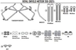 Portamaletas lateral MK Royal Enfield Meteor 350 (21 > 23)