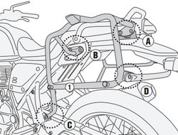 Portamaletas lateral MK Royal Enfiled Scram 411 (22 > 23)