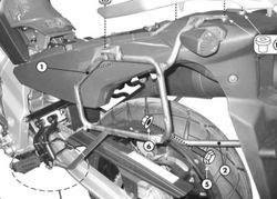 Portamaletas lateral mk Suzuki DL 650 V-Strom (04 > 11)