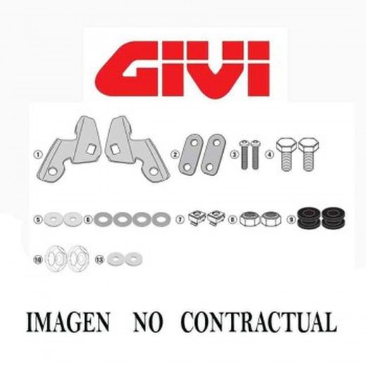 Portamaletas lateral  v35, v37 honda nc700x 12>13 /nc750x /nc750 dct 14>15