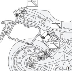 PORTAMALETAS LATERAL MKSIDE Y. Tracer 9 Tracer 9 GT 21>22