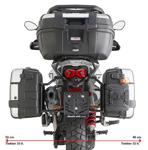 Portamaletas lateral PL ONE-FIT V85 TT 2024> Monokey