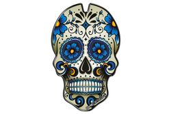 Protector De Deposito Skull C/Azul