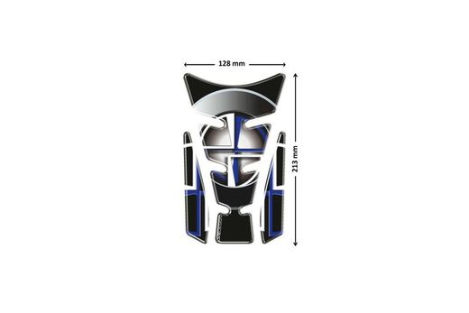 Protector De Deposito Wings Bmw C/Negro-Azul