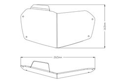 Protector Faro Bmw F750Gs/F850Gs 18> Transparent
