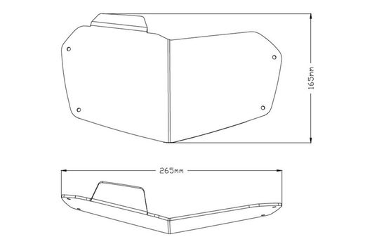 Protector Faro Bmw F750Gs/F850Gs 18> Transparent
