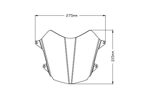 PROTECTOR FARO YAMAHA TENERE 700 19 y 21> Transparente