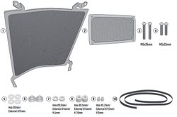 Protector radiador  bmw s 1000 xt 20> givi pr5138