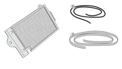 Protector radiador BMW R1200GS (13 > 17) / BMW R1200 GS ADVENTURE (14 > 18) / R 1250 GS (19)