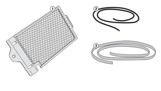 Protector radiador BMW R1200GS (13 > 17) / BMW R1200 GS ADVENTURE (14 > 18) / R 1250 GS (19)