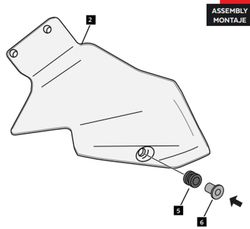 DEFLECTORES FRONTALES QJ SRT 550X TRAIL/ON ROAD/SR