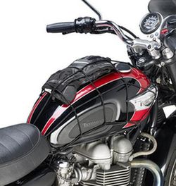 Red portabultos moto