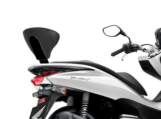 Respaldo Shad HONDA PCX 125i '10>23 negro sin logo