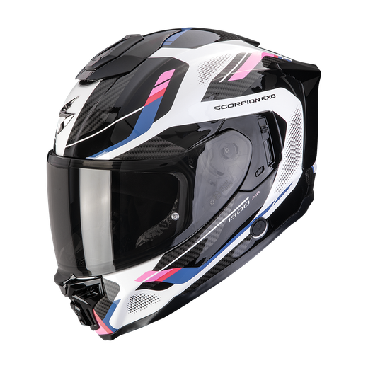 Scorpion EXO-1500 AIR SLEEK Blanco-Negro-Rosa