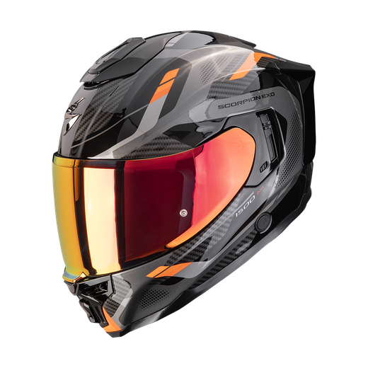 Scorpion EXO-1500 AIR SLEEK Negro-Naranja