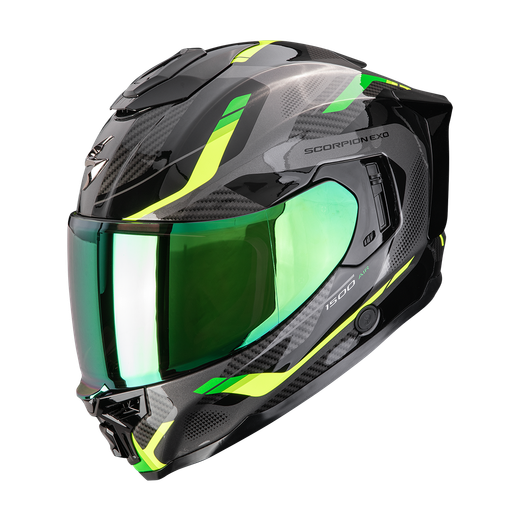 Scorpion EXO-1500 AIR SLEEK Negro-Verde