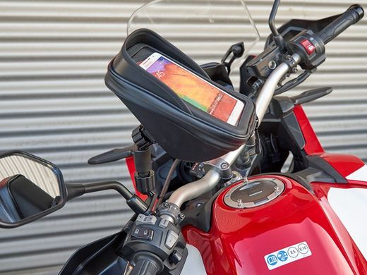 SG76 Soporte para Smartphones con bolsillo extra (RETROVISOR)