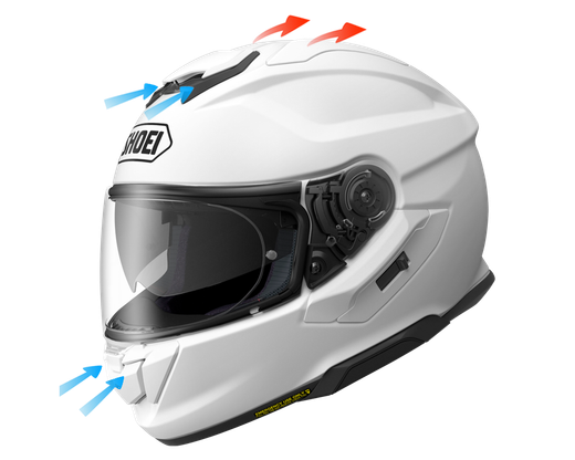 SHOEI GT-Air 3 | Casco Integral Touring Premium | Visor Solar Integrado QSV-2 | Homologación ECE 22/06