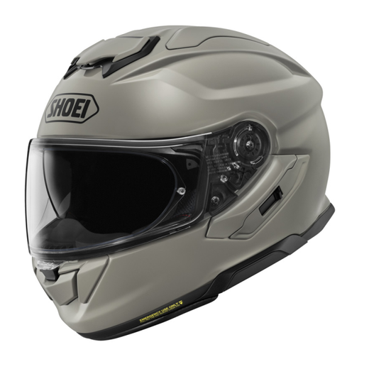 SHOEI GT-Air 3 GRIS CHALK | Casco Integral Touring Premium | Visor Solar Integrado QSV-2 | Homologación ECE 22/06