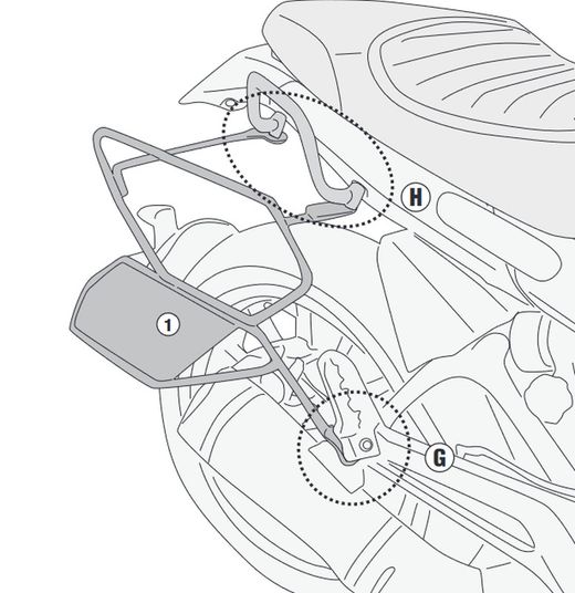 Soporte alforjas easylock leoncino 500 17>