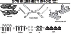 Soporte alforjas Remove-x Ducati Streetfighter V4 1100 (20 > 23)
