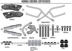 Soporte alforjas Remove-x Honda CB 500 X (19>23)