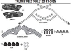 Soporte alforjas Remove-x Triumph Speed Triple 1200 RS (21 >)