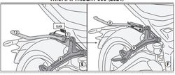 Soporte alforjas Remove-x TRIUMPH Trident 660 (21 >)