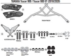 Soporte alforjas Remove-x Yamaha Tracer 900 / Tracer 900 GT (18 > 20)