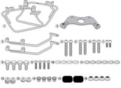 Soporte alforjas-sport yamaha mt-09 (17 > 20)