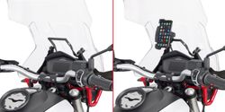 Soporte barra dispositivos f/detr??s pca MOTO GUZZI > V85 TT (19 > 23)
