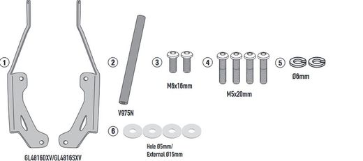 Barra a montar dispositivos HONDA.NCX.750 2021