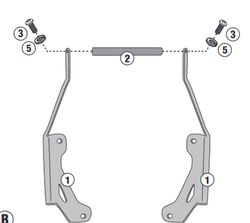 Barra a montar dispositivos HONDA.NCX.750 2021