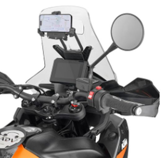 Barra soporte porta Smartphone KTM 790 Adventure (23) y 890 Adventure (23)