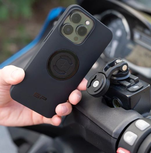 Soporte de teléfono para depósito de liquido de freno