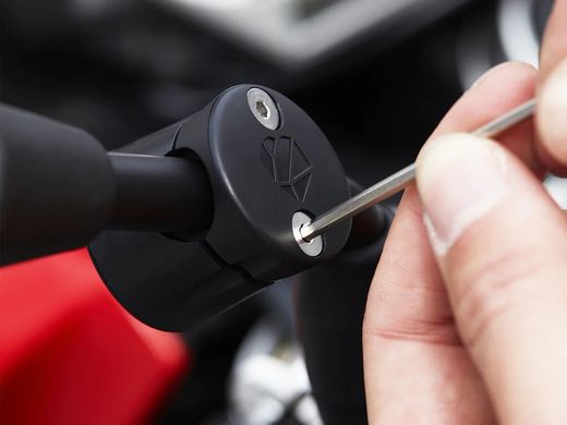 Soporte de teléfono para espejo de scooter PRO XL Shapeheart