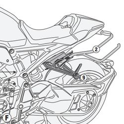 Soporte de CB 1000 R 18>22 para Fijaci¾n rapida REMOVE-X para alforjas