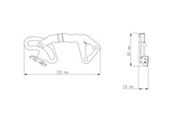 Soporte Fijador Cupula R1200Gs 13'-18' C/Negro