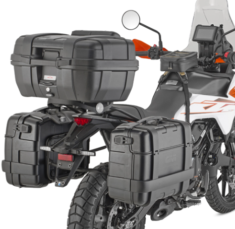 Soporte Lateral de Maletas GIVI PLO7718MK KTM 390 Adventure X / R (25-26)