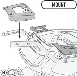 Adaptador maleta NIU MQI GT (21 > 23)