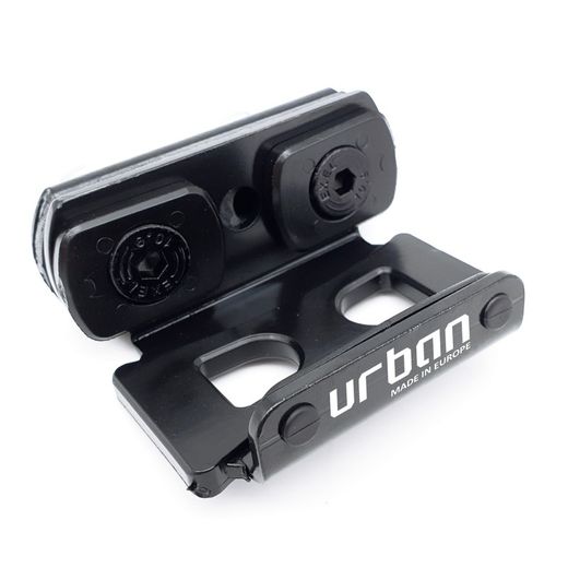 Soporte para Antirrobo de Moto UR14S/UR10 para Fijar al Reposapiés, "