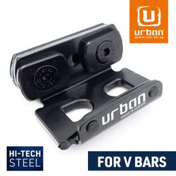Soporte para Antirrobo de Moto UR14S/UR10 para Fijar al Reposapiés, "