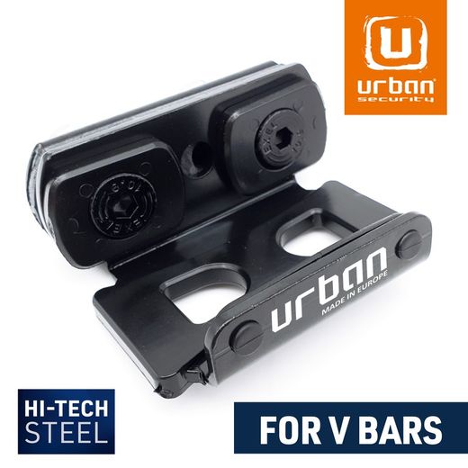 Soporte para Antirrobo de Moto UR14S/UR10 para Fijar al Reposapiés, "